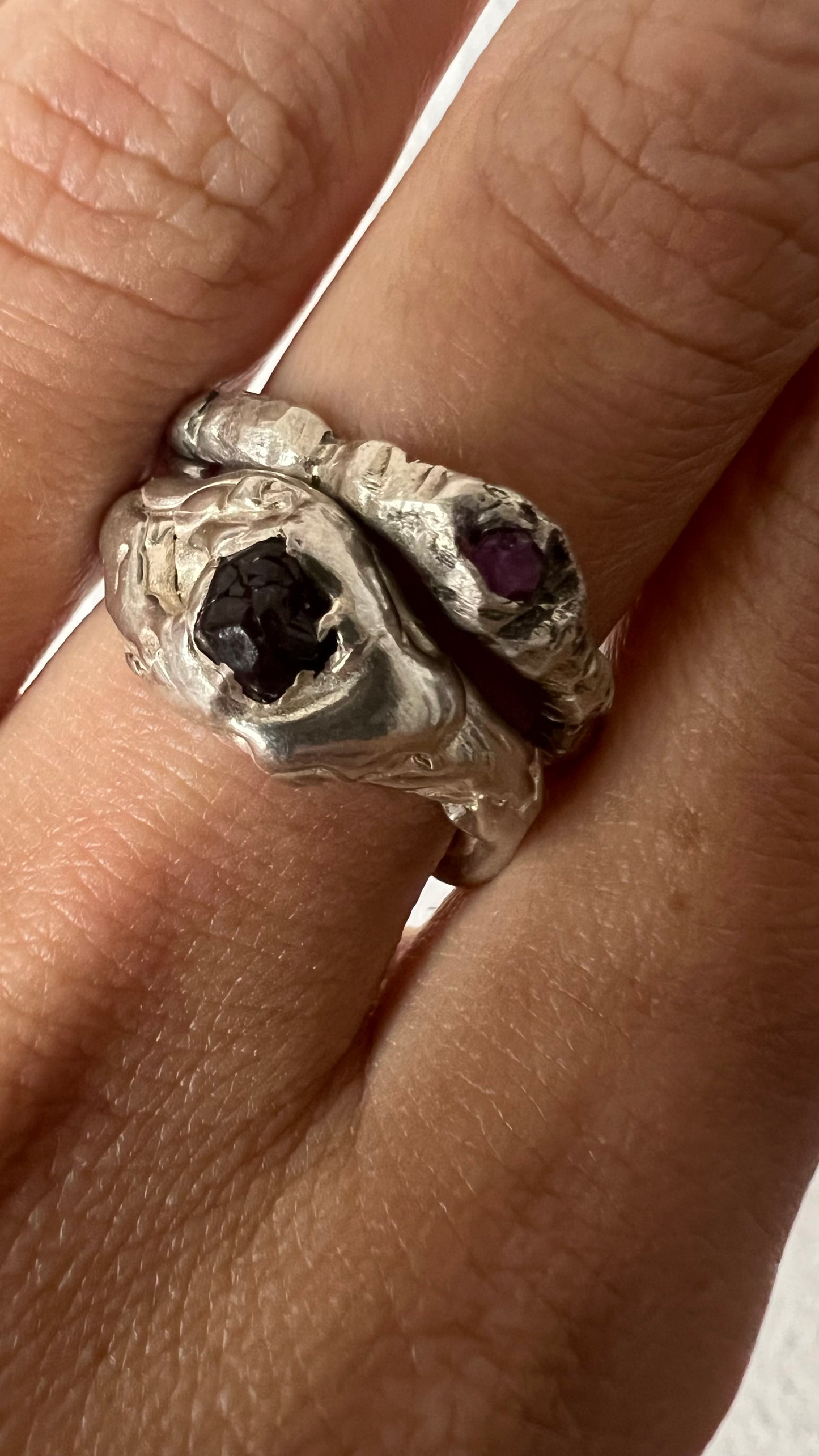 Anillo Piedra en bruto