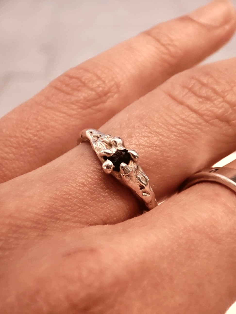 TOPAZ STONE SOLITAIRE RING