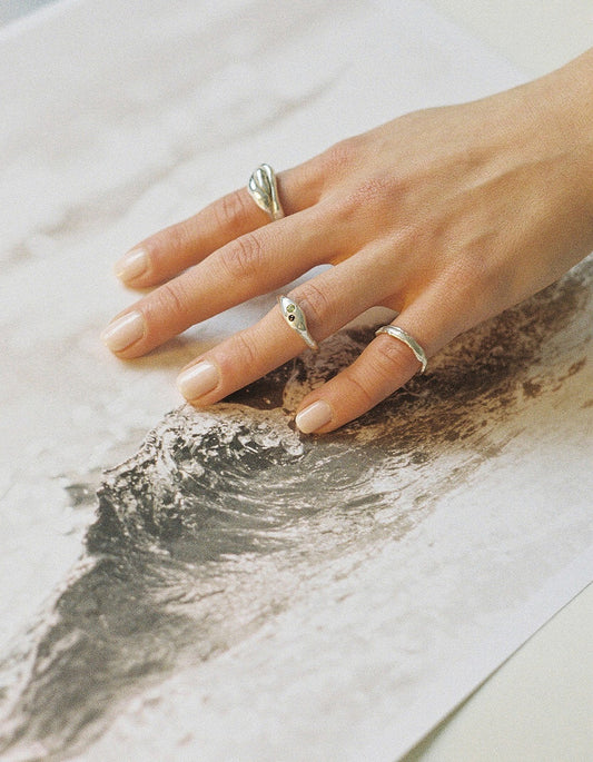 ANILLO SELLO  1 PIEDRA