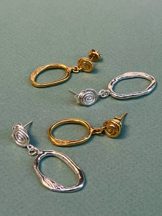 ESPIRAL COLGANTES EARRINGS