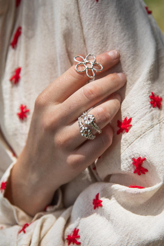 ANILLO FLOR PEQUEÑA